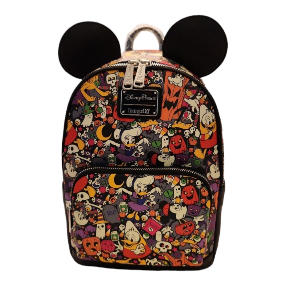 2022 Disney Parks Loungefly Mickey And Friends Halloween Exclusive Mini Bp NWT